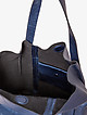 Классические сумки Деборо 3608 blue metallic