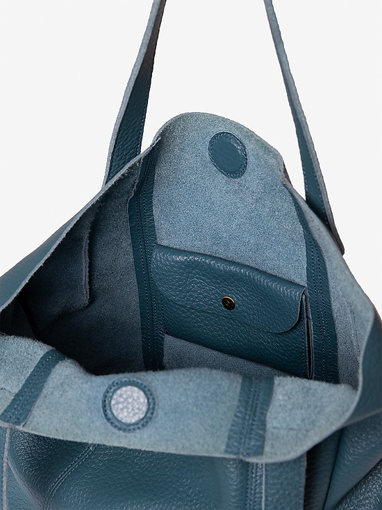 Классические сумки Deboro 3608 denim blue