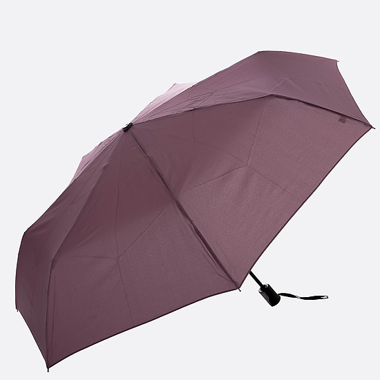 Складной зонт в пыльно-фиолетовом оттенке  Tri Slona
