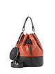 Классические сумки Рипани 3683 terracota black