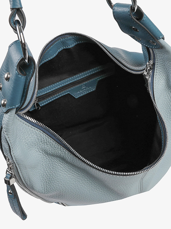 Классические сумки Азаро 3693 grey blue