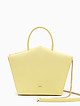 Желтая кожаная сумка-тоут  Arcadia