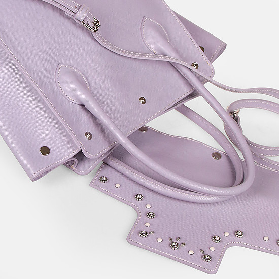 Классическая сумка Roberta Gandolfi 4052 violet