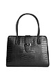 Классические сумки Di Gregorio 4088 croc black