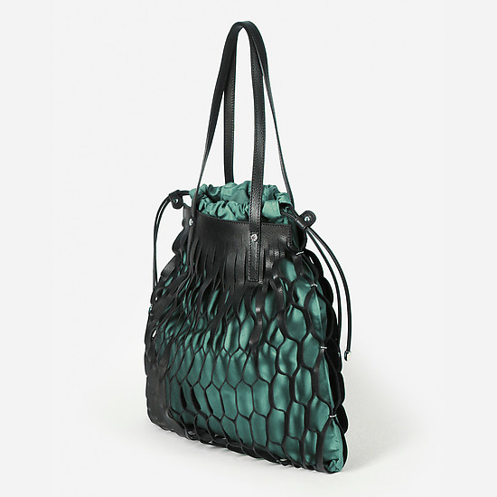 Классические сумки Marina Creazioni 4474 green black