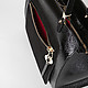 Классические сумки Carlo Salvatelli 450 black gloss chamois