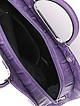 Сумки через плечо Фолле 4638 violet croc