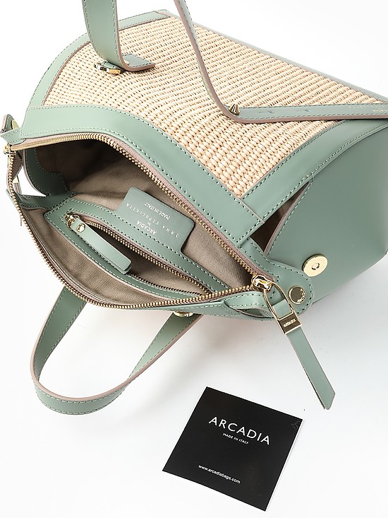 Классические сумки Arcadia 4693 mint beige