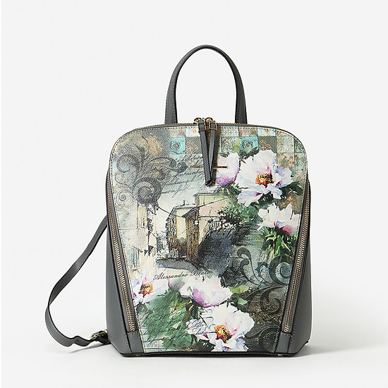 Небольшой рюкзак с принтом прованского пейзажа  Alessandro Beato
