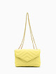 Желтая сумочка кросс-боди из стеганой кожи  BE NICE