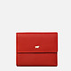 Красный кожаный кошелек с защитой RFID  Braun Buffel