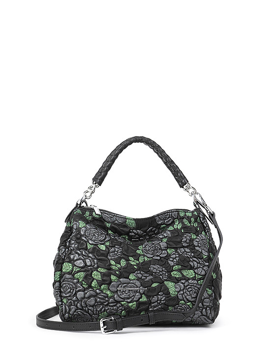 Классические сумки Alessandro Beato 510-2954-Y1 black green bukle
