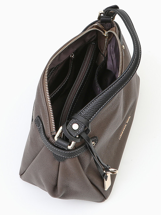 Классические сумки Alessandro Beato 510A-Y12-Y1 taupe black