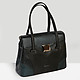 Классические сумки Alessandro Beato 522-4740-5218-5285 black turquese metallic