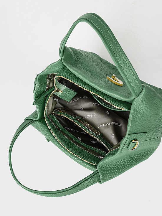 Классические сумки Carlo Salvatelli 535 green