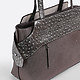 Классические сумки Алессандро Беато 543-5282-5287 silver ostrich