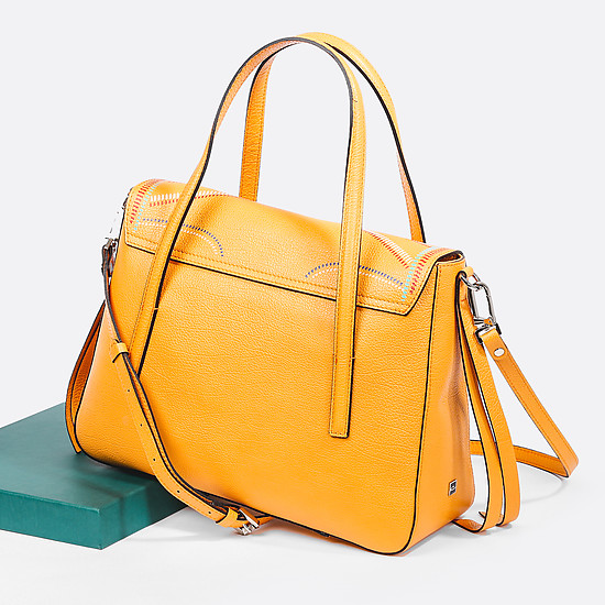 Классические сумки Gianni Chiarini 5607 pastel orange