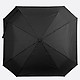 Черный квадратный складной зонт  Baldinini