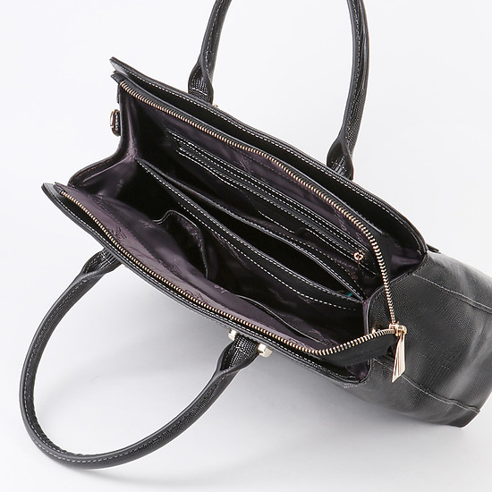 Классические сумки Алессандро Беато 574-S5030-C8 black lizard