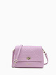 Светло-фиолетовая прямоугольная сумка кросс-боди из стеганой кожи  Marina Creazioni