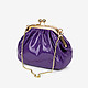 Сумки через плечо Алессандро Беато 577-6370-A violet gloss