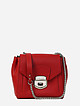 Красная сумочка кросс-боди из гладкой кожи с ремешком на цепочке  Lancaster