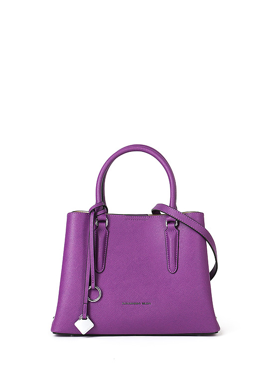 Классические сумки Алессандро Беато 579-S48 violet saffiano