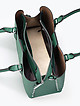 Классические сумки Alessandro Beato 579-S6 saffiano green