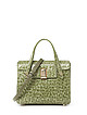 Классические сумки Carlo Salvatelli 580 croc green gloss