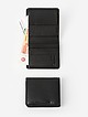 Компактный бумажник из черной кожи  Alessandro Beato