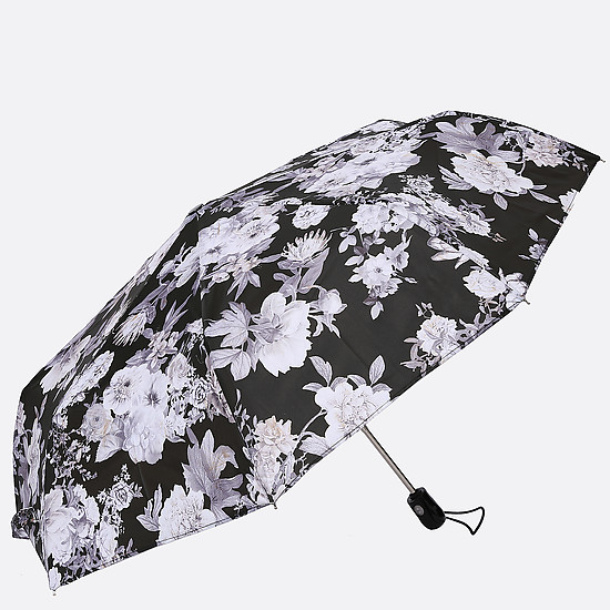 Зонт Gianfranco Ferre 6002 black white flowers