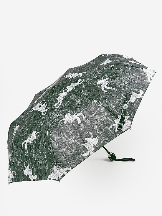 Зонты Gianfranco Ferre 6002 green white flowers