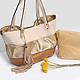 Классические сумки Иннуе 6021 beige gold