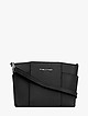 Повседневная сумочка-клатч из черной сафьяновой кожи с ремешком на плечо  Fiato Dream