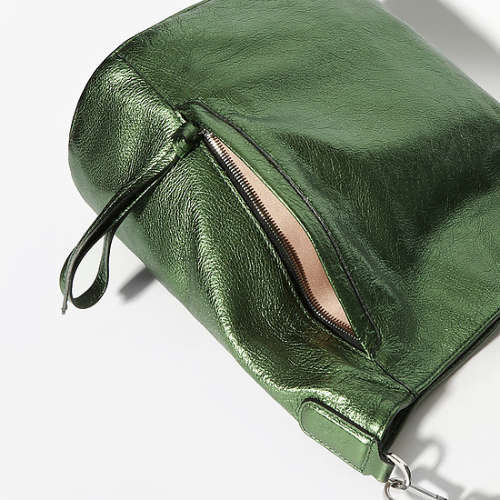 Классическая сумка Gianni Chiarini 6186 green metallic