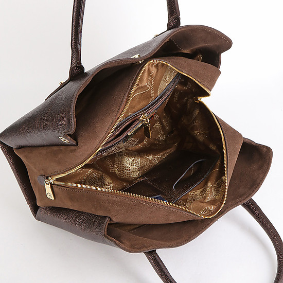 Классические сумки Gilda Tonelli 6243 brown bronze