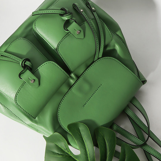 Сочно-зеленый рюкзак  Gianni Chiarini