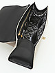 Классические сумки Arcadia 6790 beige black raffia