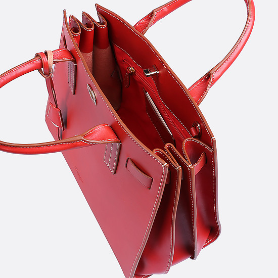 Классические сумки Болдрини 6946 red