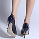 Туфли Витачи 70118 gloss blue