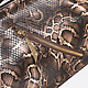 Классическая сумка Richezza 7277-3 brown python