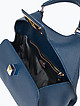 Классические сумки Arcadia 7429 blue saffiano