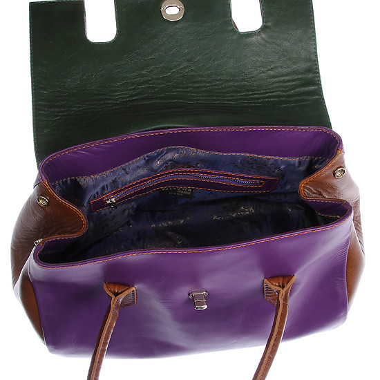 Классические сумки Балагура 7455 violet green