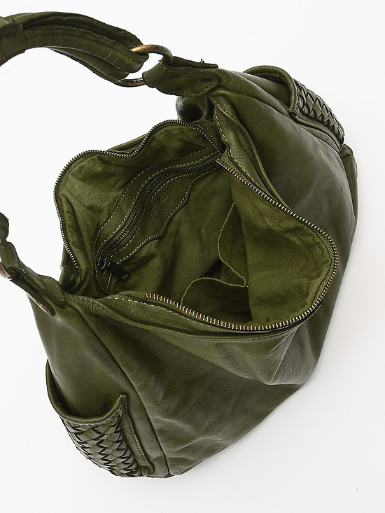 Классические сумки Folle 785 green vintage