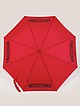 Красный зонт автомат  Moschino