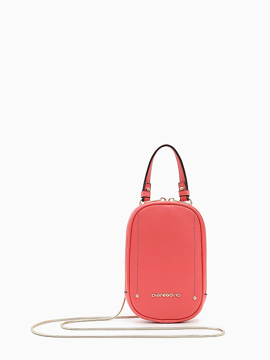 Розовая сумочка-кошелек  Di Gregorio