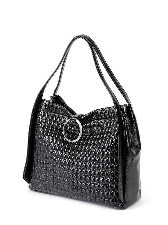 Классические сумки Arcadia 8158 black gloss