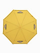Желтый зонт-автомат с фигурной ручкой  Moschino