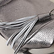 Классические сумки Ди грегорио 8615 silver dark