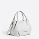 Белая сумка-мешок  Di Gregorio